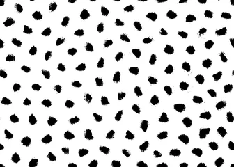 Wallpaper murals Animals skin Cheetah skin pattern design. Cheetah spots print vector illustration background. Wildlife fur skin design illustration for print, web, home decor, fashion, surface, graphic design