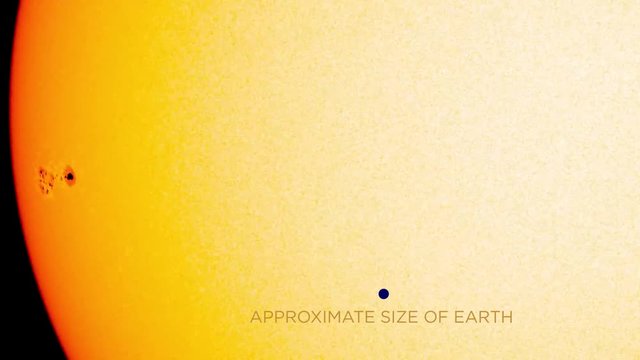 NASA&rsquo;s SDO, Solar Dynamics Observatory, watches a sunspot turn toward Earth