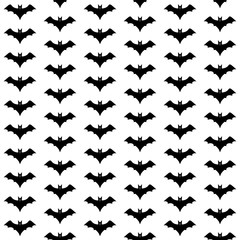 Halloween design with bats