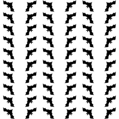 Halloween pattern with bats