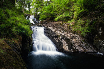 Swallow Falls at Betws-y-coed in Wales