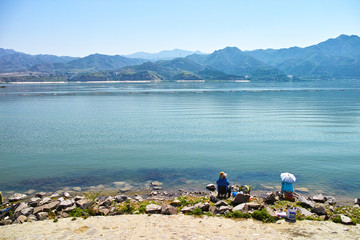 Zhangjiakou Guanting Reservoir scenery