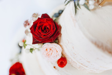 Anschnitt Hochzeitstorte Cake 