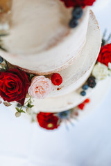 Anschnitt Hochzeitstorte Cake 