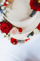 Anschnitt Hochzeitstorte Cake 