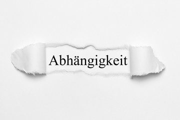 Abhängigkeit