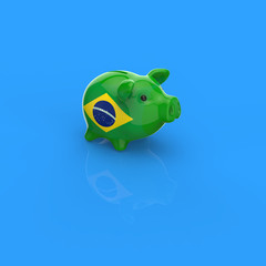 Piggy bank - 3D Illustration