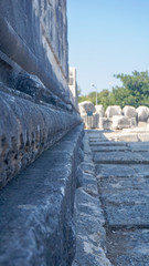 Apollon temple - Ruins of the Temple of Apollo in Didim, Turkey-