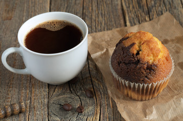 Coffee and muffin