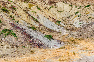 Slopes of Meganom Mountain in Crimea