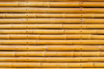 Old Brown bamboo fence background