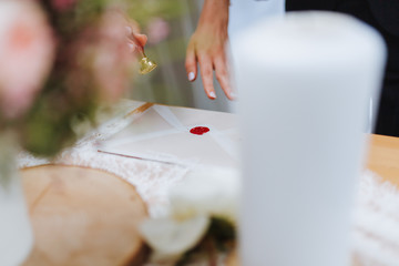 Hochzeitsritual Ritual bei freier Trauung Strempel 