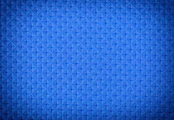 Closeup new Blue fabric texture