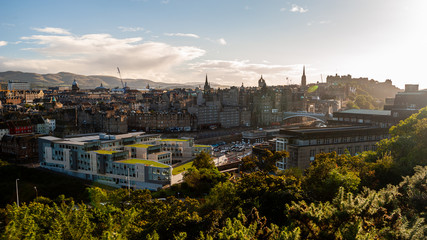 View from Calton hill, Edinburgh