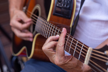 guitarist festival of street artists quistello mantova