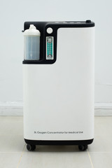 Oxygen concentrator bar gauge measurement liter