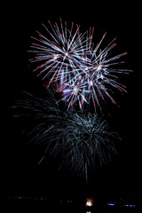 Fototapeta premium Cool fireworks