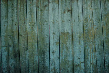 Green mint painted wood board texture and background. Green mint natural wooden background. Aged wood planks pattern. Wooden surface. Horizontal timber texture. Green mint wood barn. 