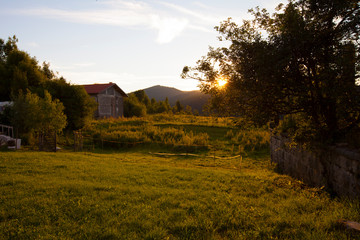 atardecer en Robidišče