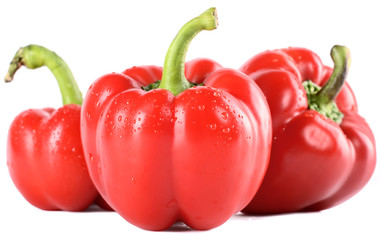 sweet pepper, paprika isolated