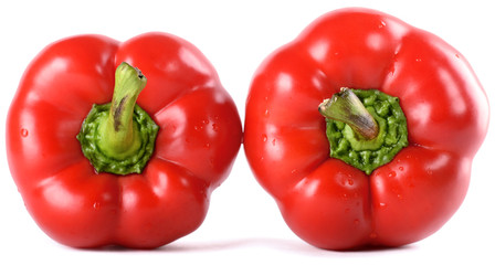 sweet pepper, paprika isolated