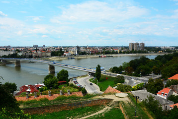 Obraz premium panoramic view of Novi Sad