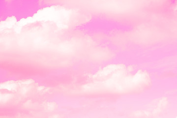 abstract pink sky and cloud background