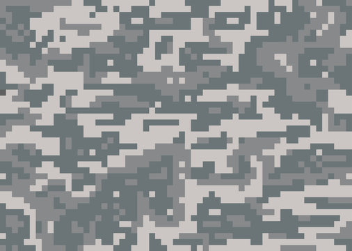 Seamless vector camouflage military texture background soldier