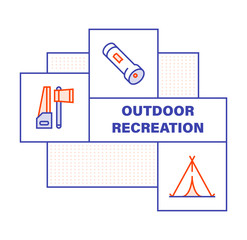 Modern Flat Line Color illustration Concept for Holidays.. Concepts web banner and printed materials. Vector Illustration