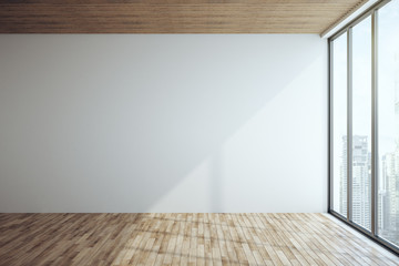 Modern interior with empty copyspace