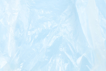 Obraz premium Plastic with water background. Top view.