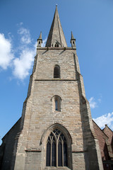 Fototapeta na wymiar St Peters Church Spire; Marlborough