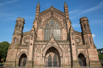 Fototapeta premium Cathedral Church Entrance, Hereford