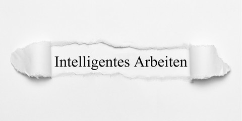 Intelligentes Arbeiten