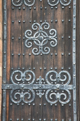 Design on Door of St Michaels Church, Ledbury