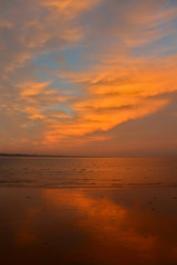 Fototapeta na wymiar Coastal Sunset