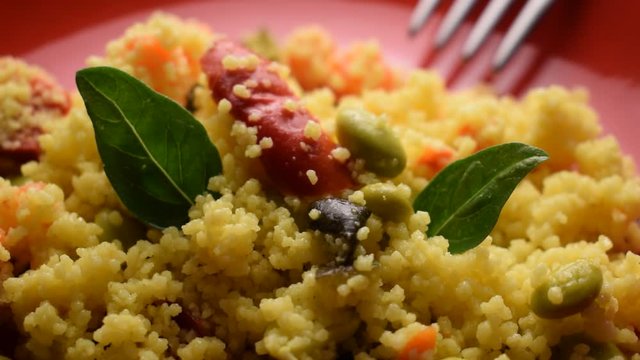 Cuscus con le verdure ft9108_0427 Couscous with vegetables