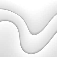 White Vector Wavy Dynamic Background