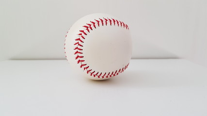  Baseball ball on a white background