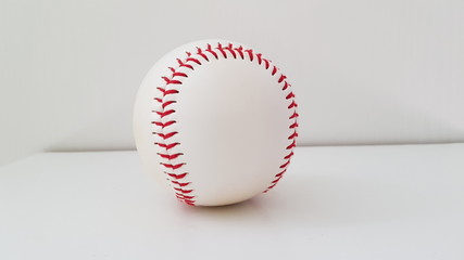  Baseball ball on a white background