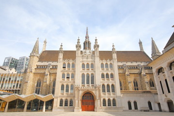 Guildhall historical building London UK - 286108390