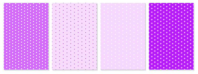 Polka dot pattern vector. Baby background.