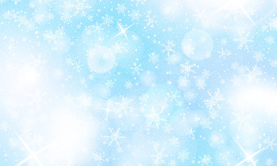 Falling snow background. Vector illustration