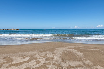砂丘の浜辺