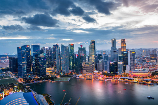 Skyline of Singapure