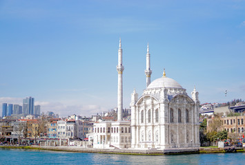 Fototapeta na wymiar mosque in istanbul and beautiful city
