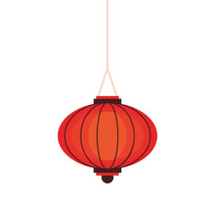 oriental chinese lantern decoration cartoon