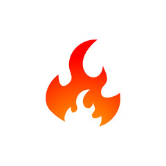 Fire graphic design template vector isolated illustration