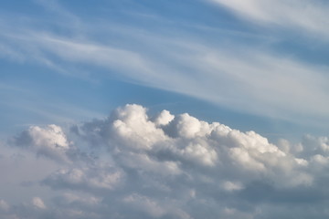 Overcast sky with dark clouds