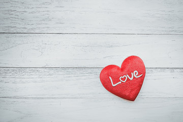 Love hearts on white background concept valentine day